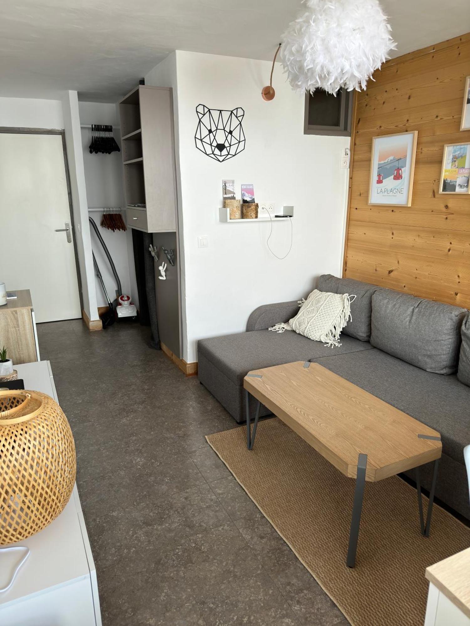 Paquebot Des Neiges - Appartement 4 Personnes - Vue Mont Blanc La Plagne Exterior foto
