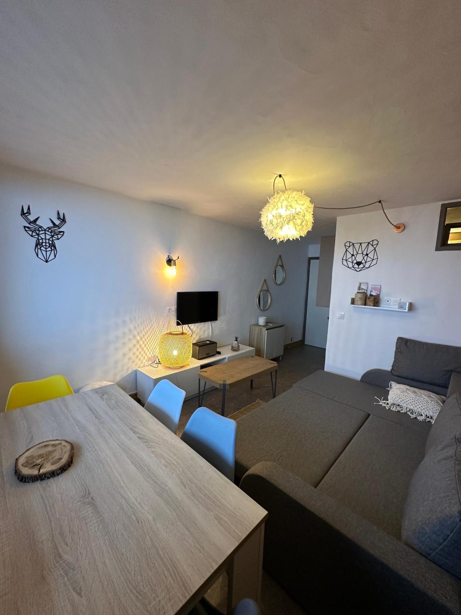 Paquebot Des Neiges - Appartement 4 Personnes - Vue Mont Blanc La Plagne Exterior foto