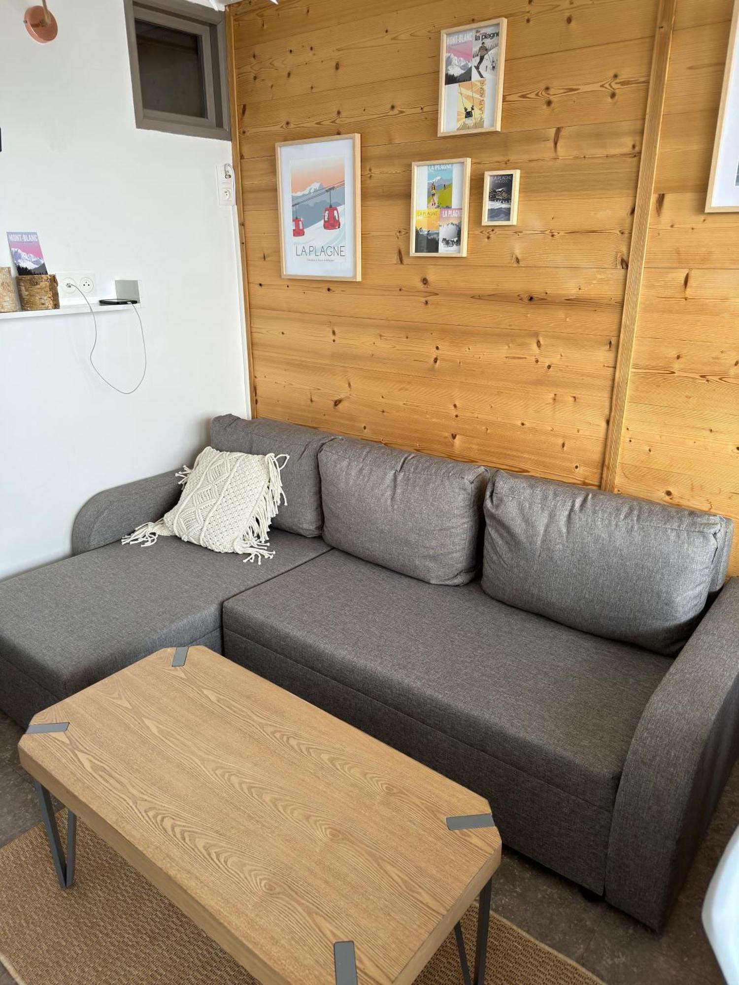Paquebot Des Neiges - Appartement 4 Personnes - Vue Mont Blanc La Plagne Exterior foto