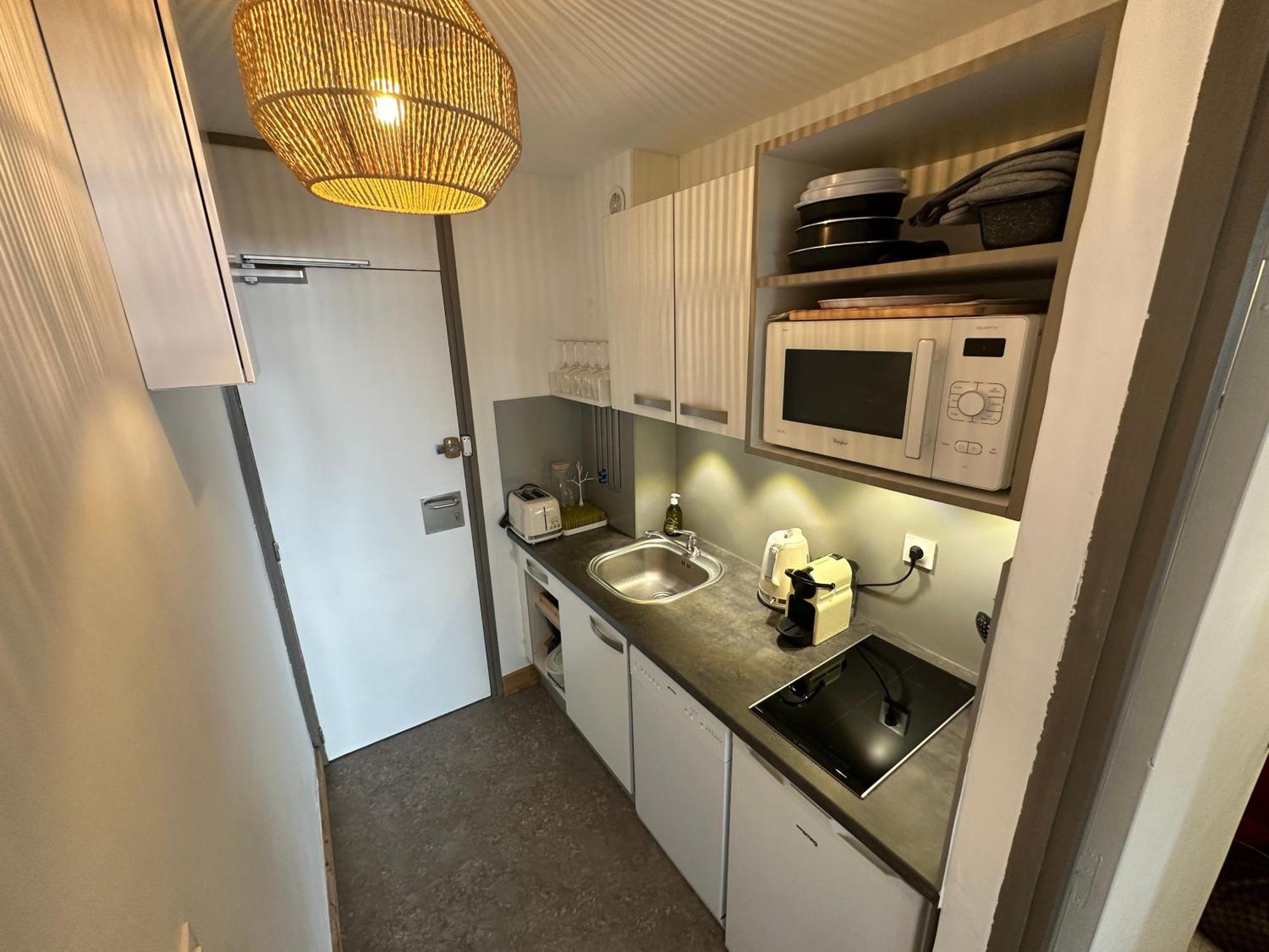 Paquebot Des Neiges - Appartement 4 Personnes - Vue Mont Blanc La Plagne Exterior foto