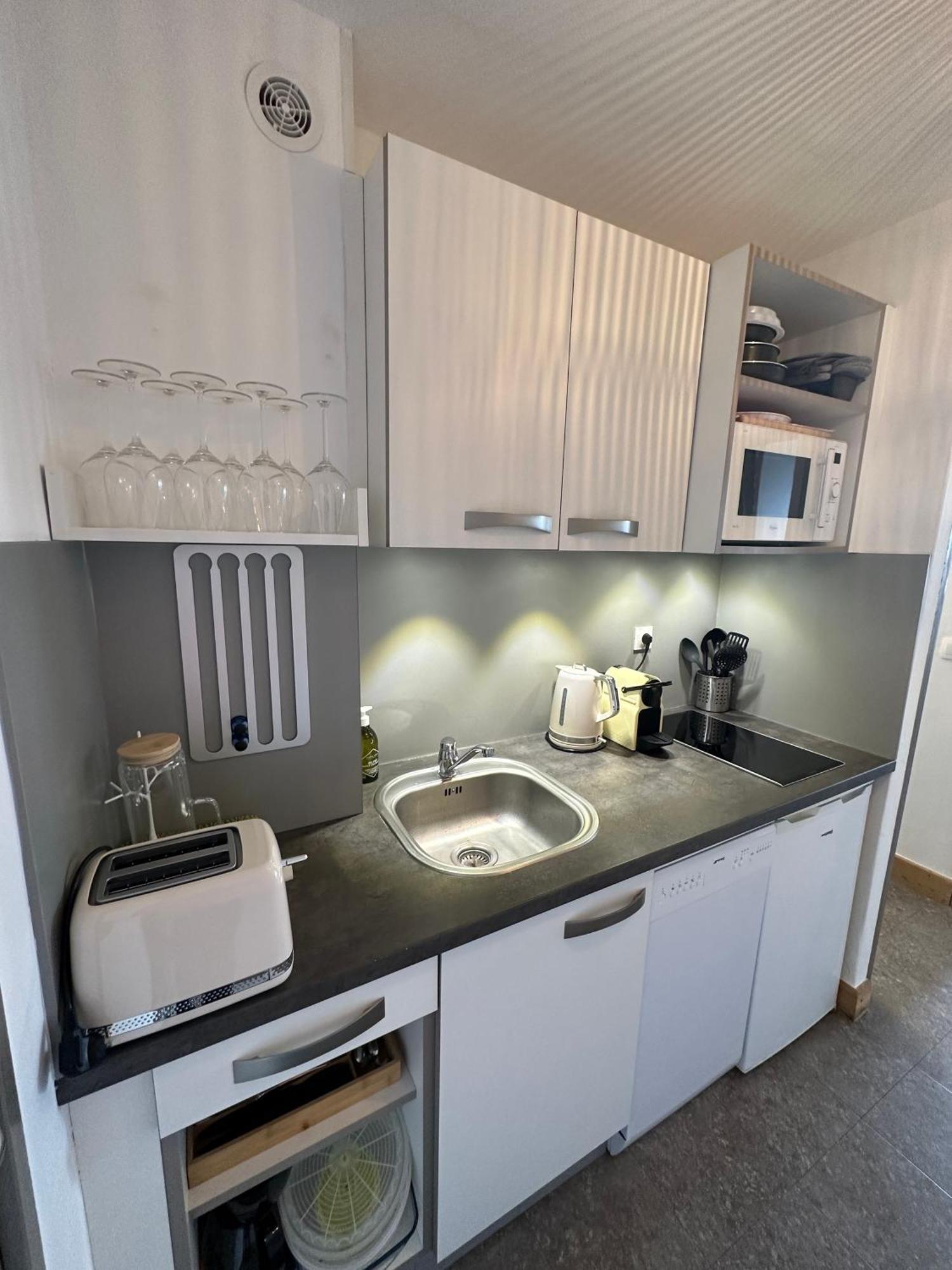 Paquebot Des Neiges - Appartement 4 Personnes - Vue Mont Blanc La Plagne Exterior foto