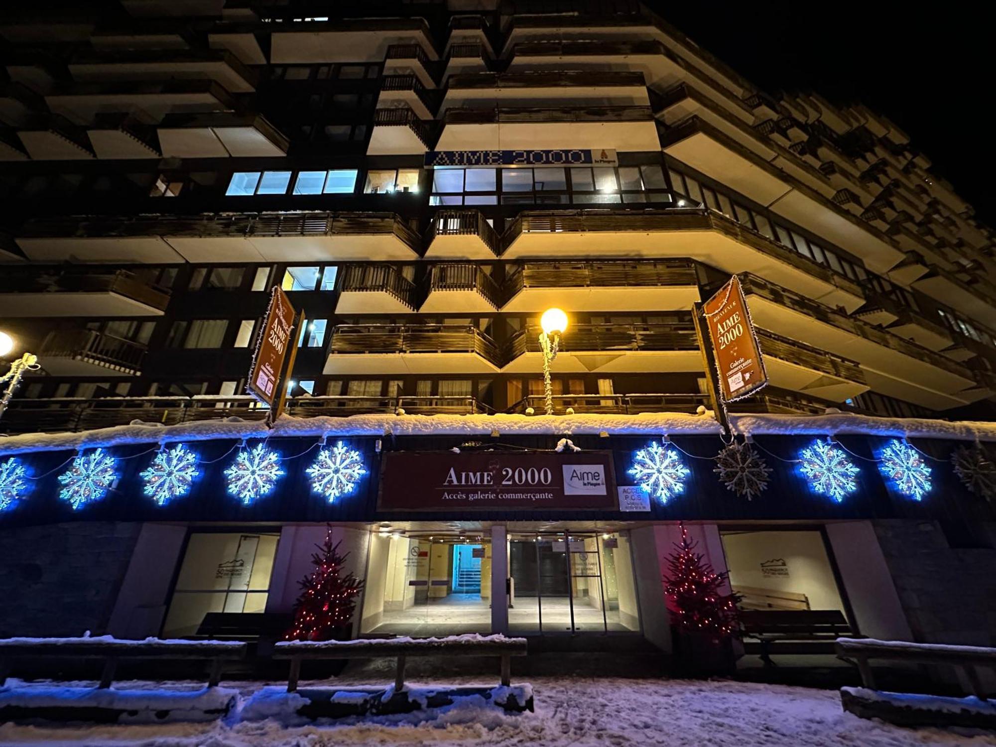 Paquebot Des Neiges - Appartement 4 Personnes - Vue Mont Blanc La Plagne Exterior foto